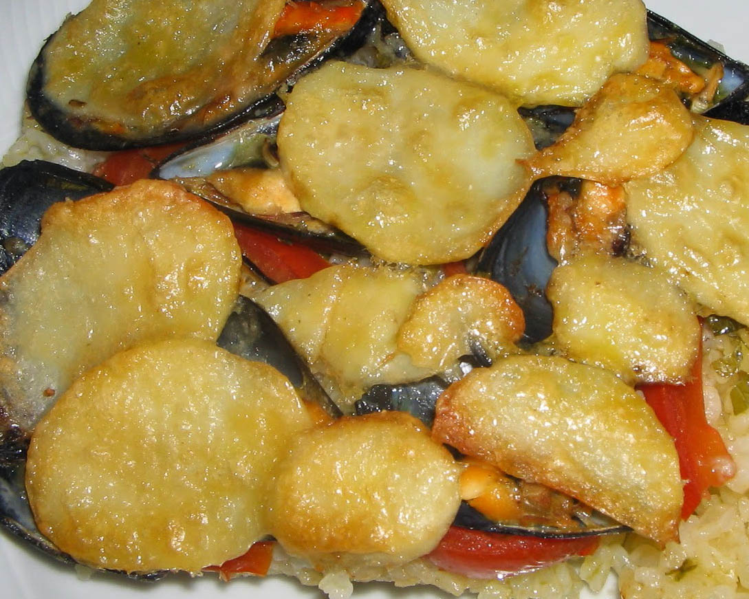 tiella patate riso cozze