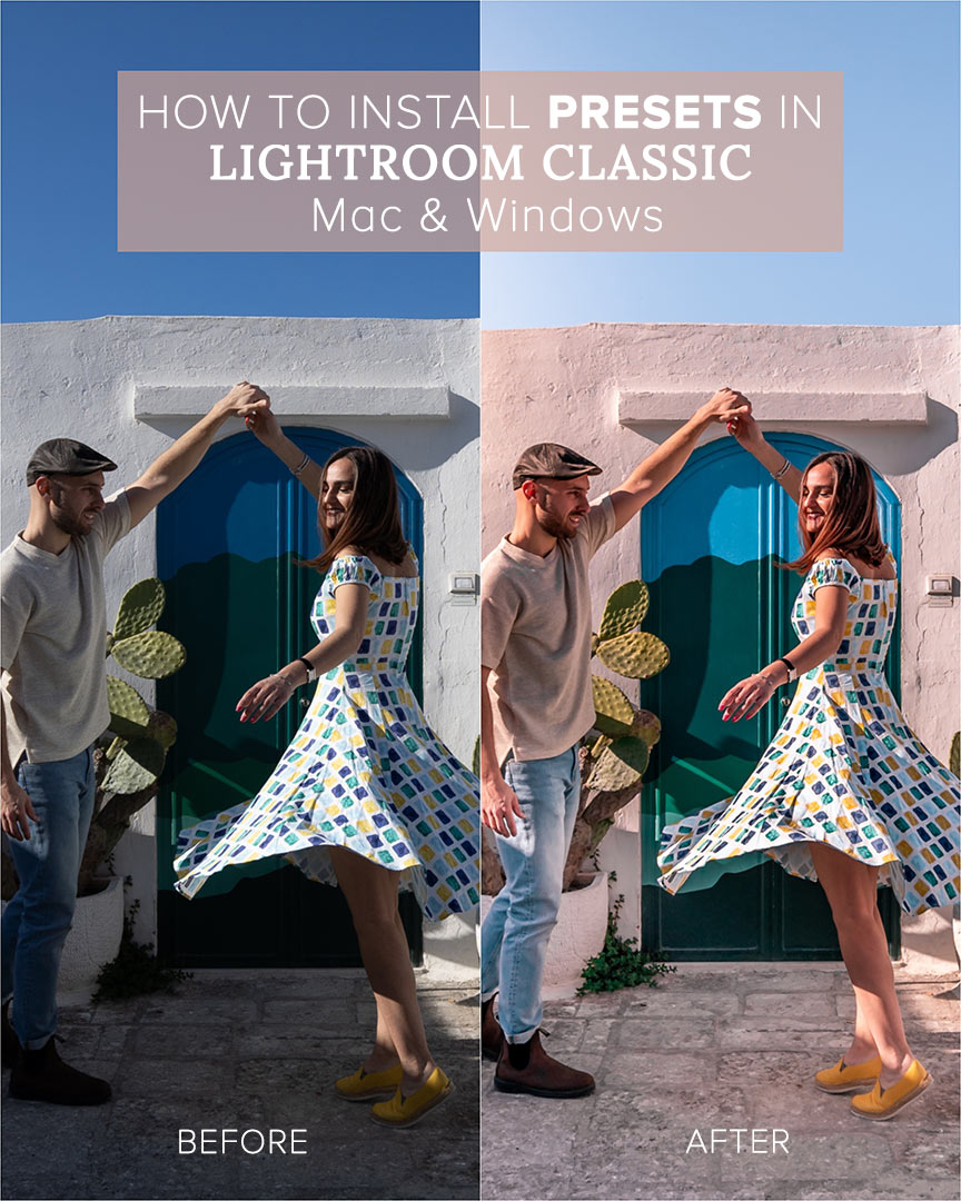 how to install presets in lightroom