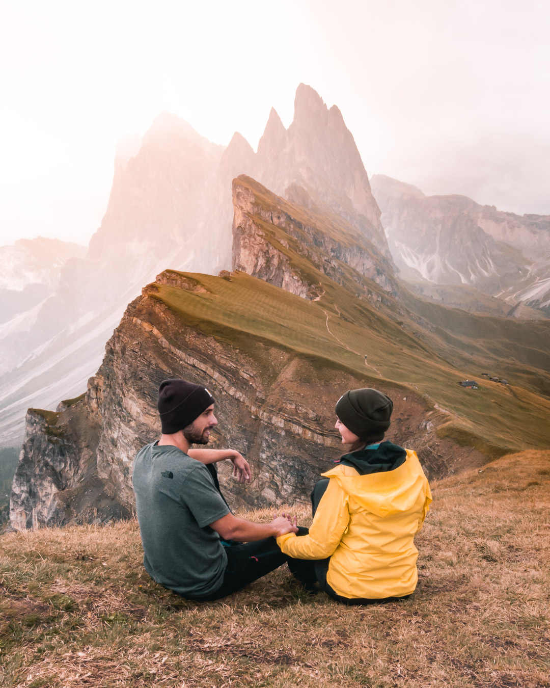 Domi and Frida at Seceda