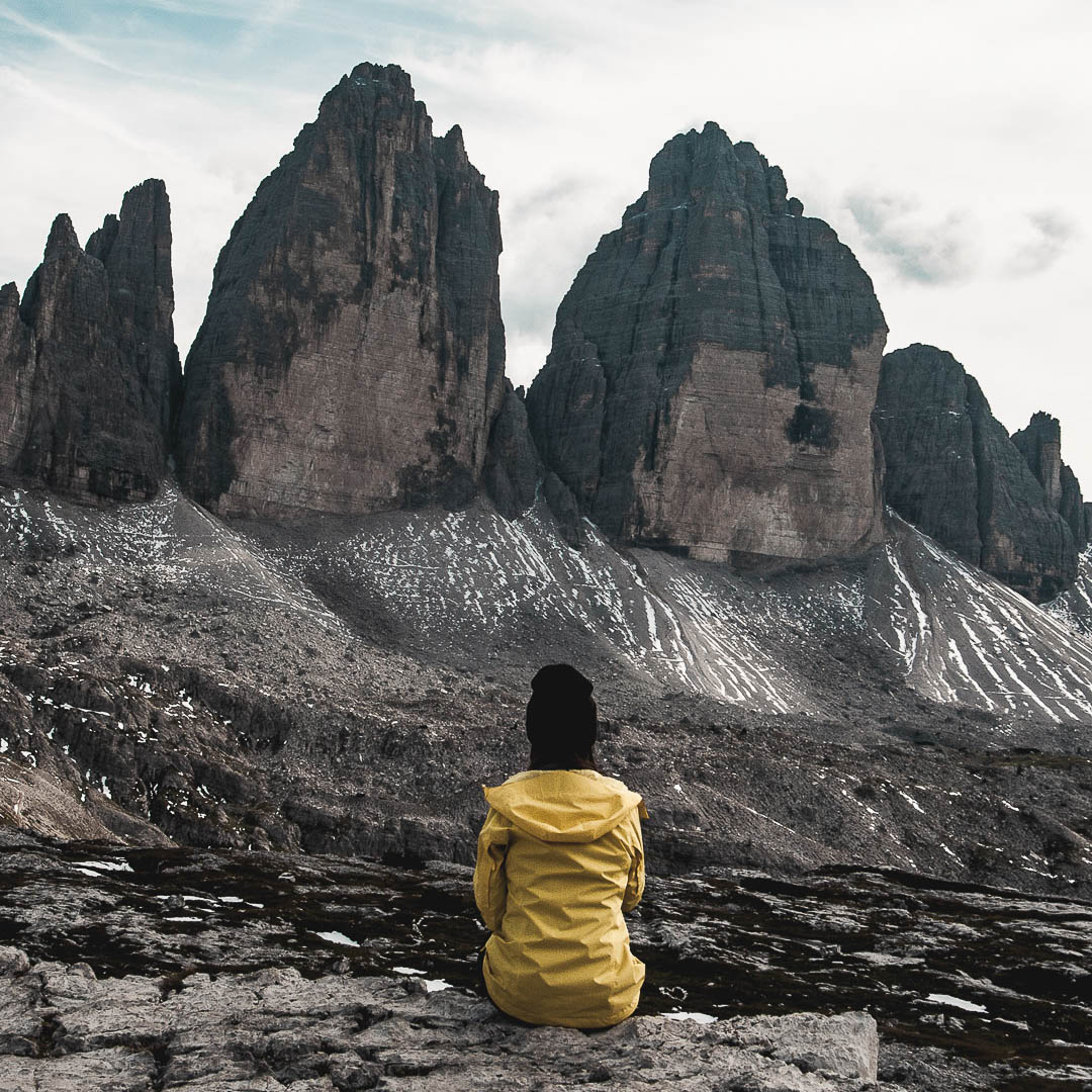 Tre Cime di Lavaredo from the Locatelli Refuge