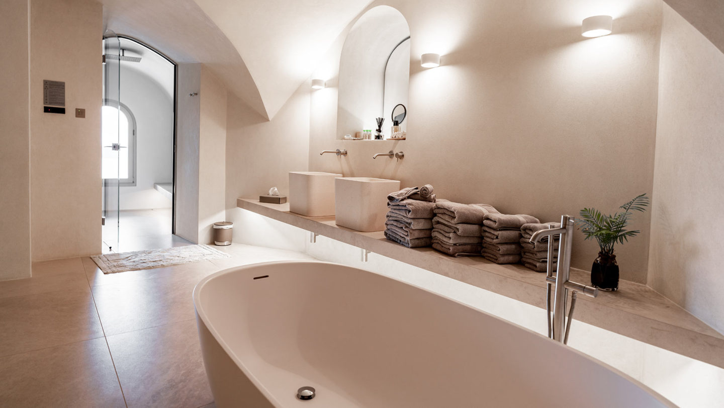 luxury villa in santorini