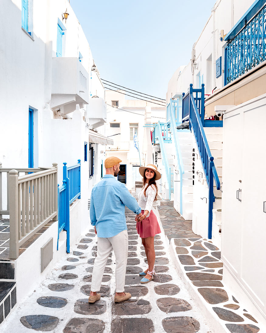 instagram spots mykonos town